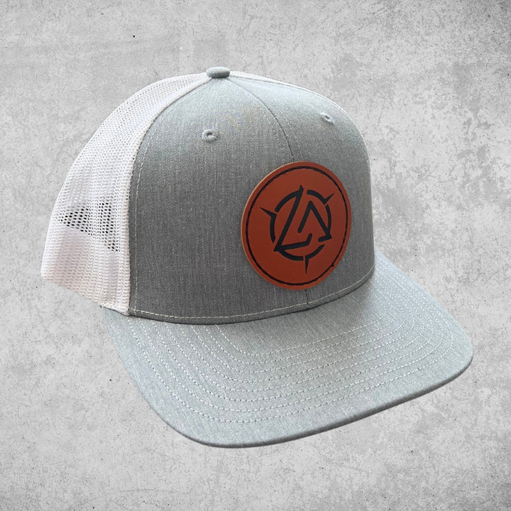 Logo Trucker Hat (Gray/White)